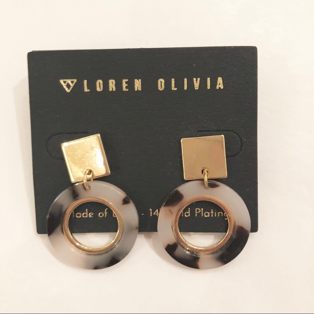 Tortoise Earring